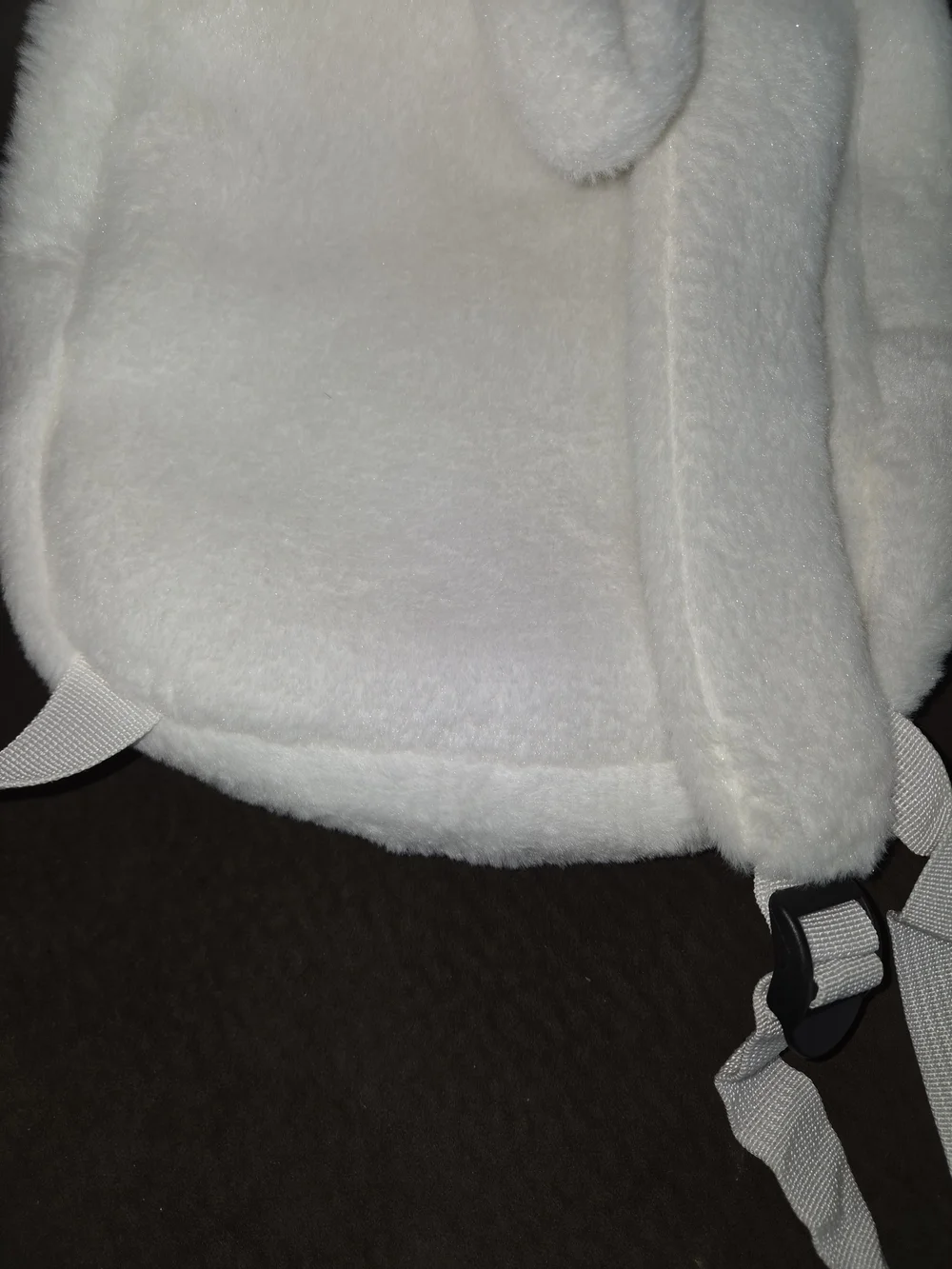 Hello Kitty Kids White & Red Plush Backpack